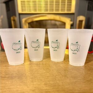Masters 2025 Frosted Cups Set